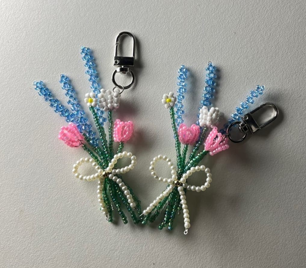 Beaded Keychain